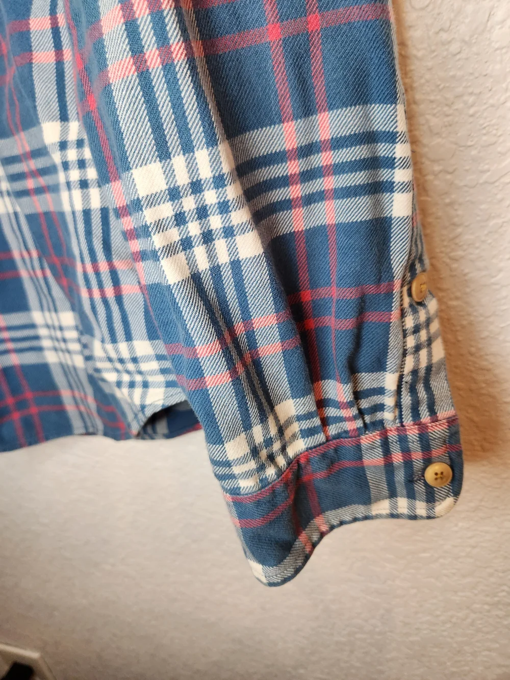J Crew Slim Fit Flannel Camp Shirt Button Up Plaid Long Sleeve Mens Sz Medium